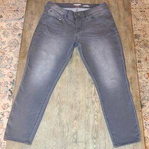 LEVI'S denizen modern ankle skinny Gray